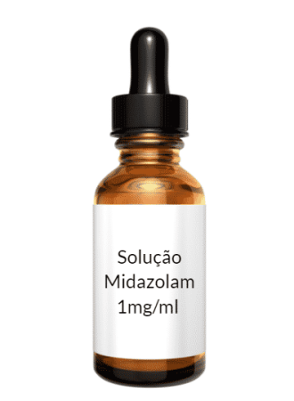 Solução Midazolam 1mgml